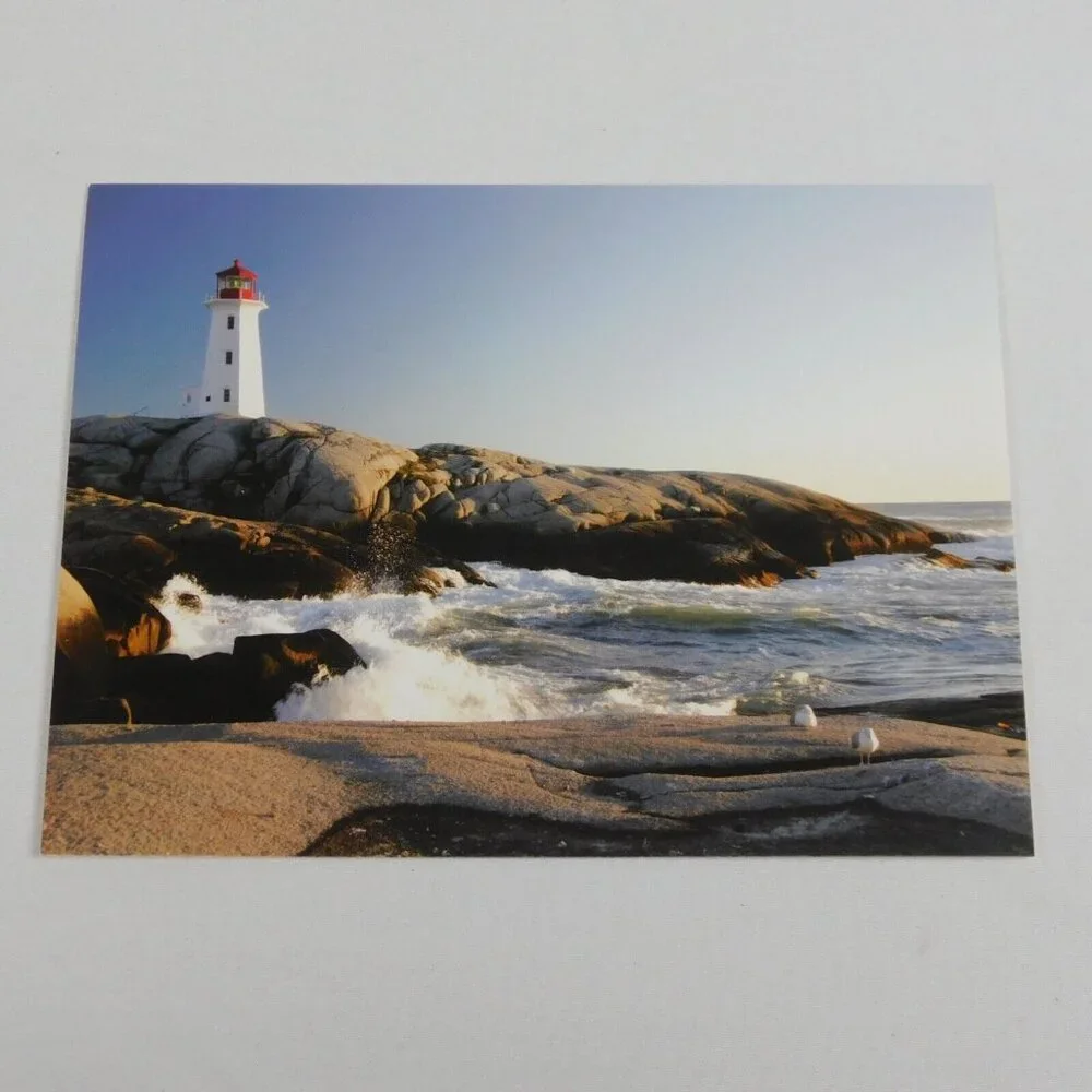 Lot of 5 Lighthouse Note Cards With Envelopes Blank Montauk Point Conimicut MSAA